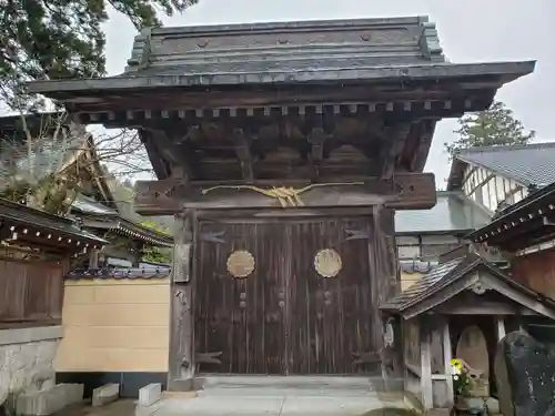 光学坊の山門・神門
