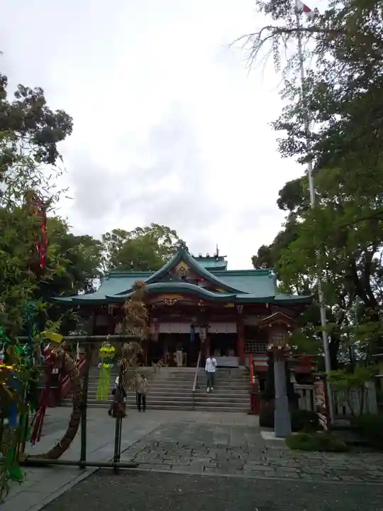 多摩川浅間神社の本殿・本堂