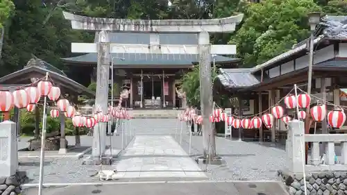 飽波神社の鳥居