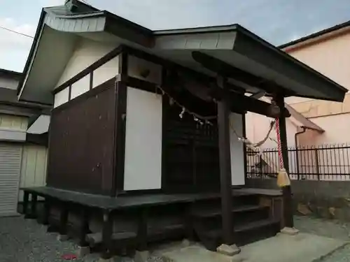 帳附神社の本殿