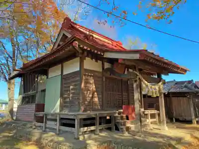 七本木神社の本殿・本堂