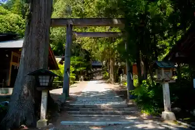 仁科神明宮の鳥居