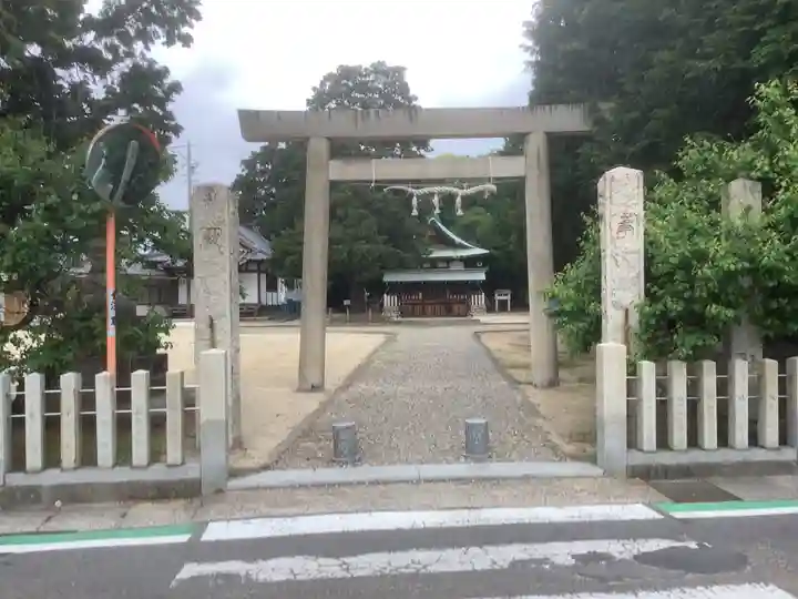 天神社・覚明堂(牛山町)の鳥居