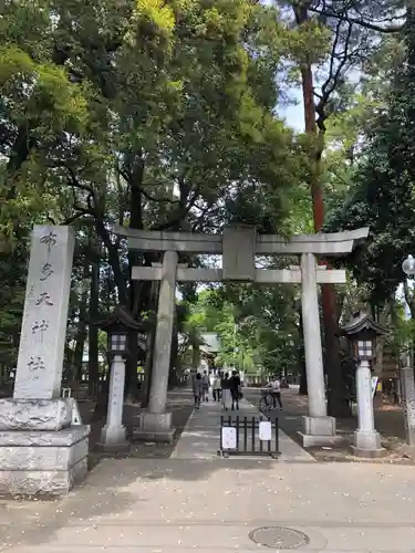 布多天神社の鳥居