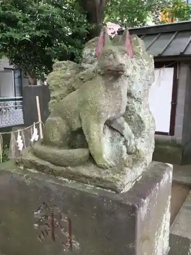 宿大神社の狛犬