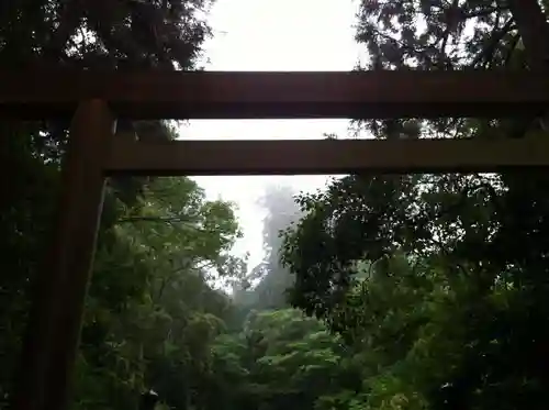 伊勢神宮内宮（皇大神宮）の鳥居