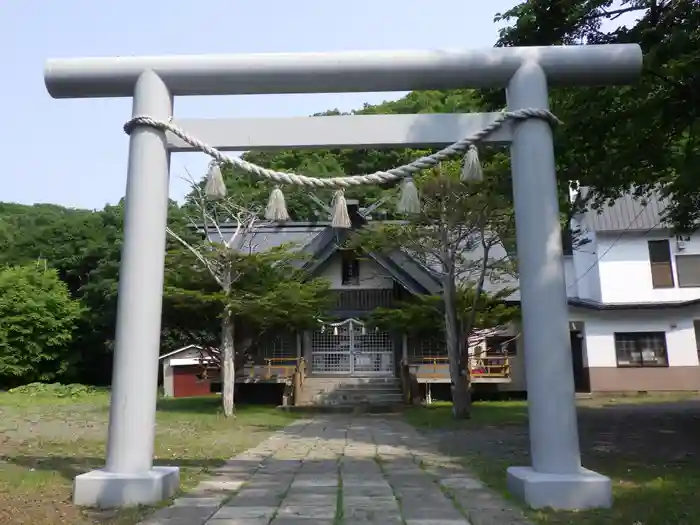 昆布森神社の鳥居