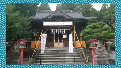 長良神社の七五三参