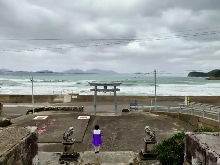 乙宮神社の自然