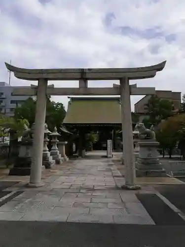 賀茂神社天満宮の鳥居