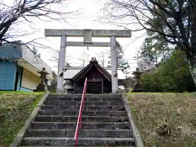 南富良野神社の鳥居
