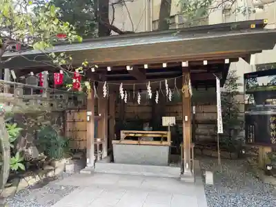 東京大神宮の手水舎