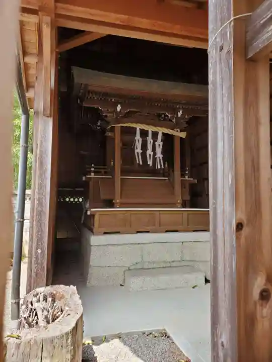 日吉神社の本殿・本堂