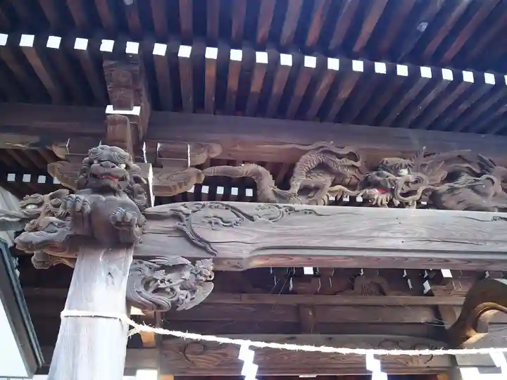 千年神社の芸術