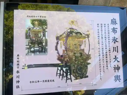 麻布氷川神社のその他建物