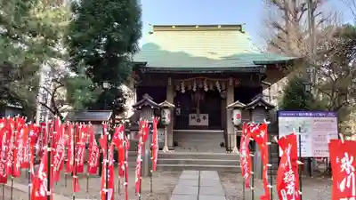 上目黒氷川神社の本殿・本堂