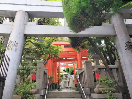 松尾稲荷神社の鳥居