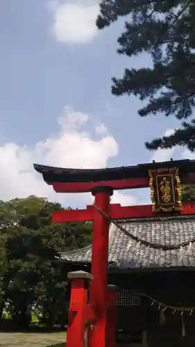 須影八幡神社の鳥居