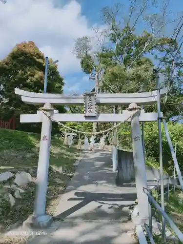 宮谷八幡神社の鳥居