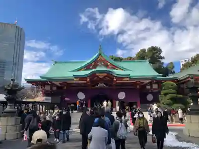 日枝神社の本殿・本堂