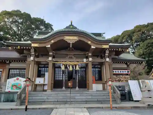 到津八幡神社の本殿