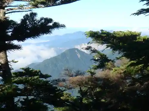 日光二荒山神社奥宮の景色