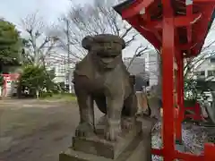 久里浜八幡神社の狛犬