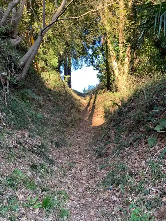 神社(名称不明)の周辺
