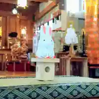 彌彦神社 (伊夜日子神社)の像