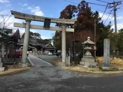 住吉神社（入水神社）の鳥居