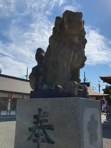 菅原神社の狛犬