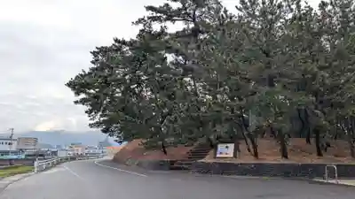 五色濱神社の景色