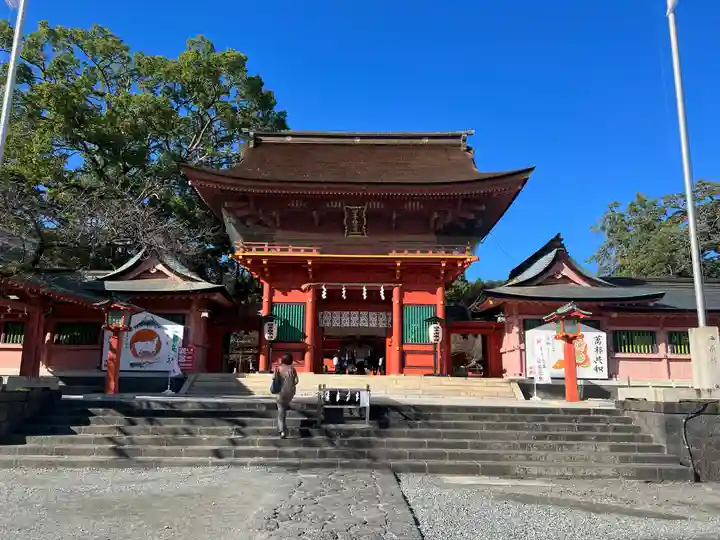 富士山本宮浅間大社の山門・神門