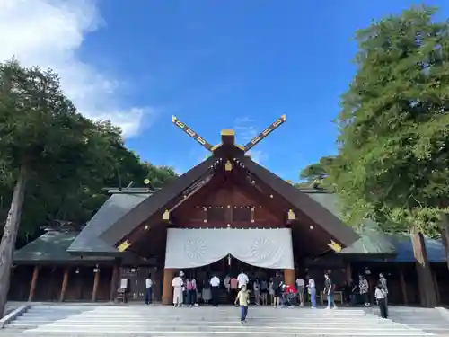 北海道神宮の本殿・本堂