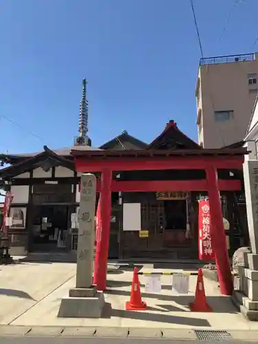 牛玉山観音寺の鳥居