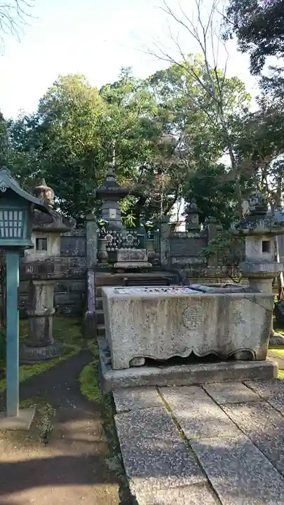 東勝寺宗吾霊堂の手水舎