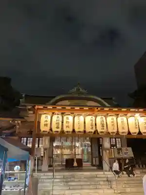 坐摩神社の本殿・本堂
