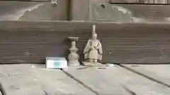 たばこ神社の像