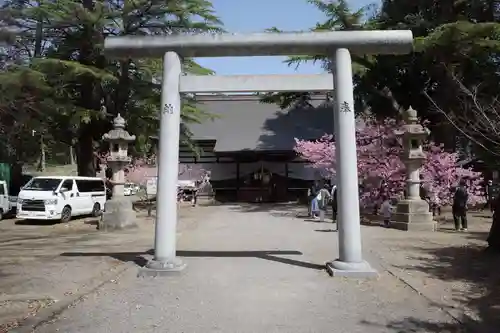 上田招魂社の鳥居