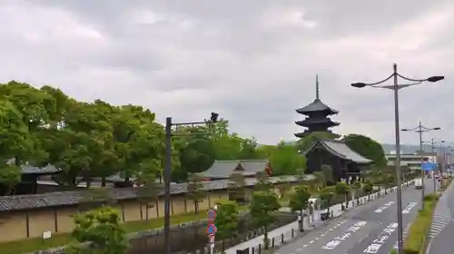 東寺（教王護国寺）の周辺