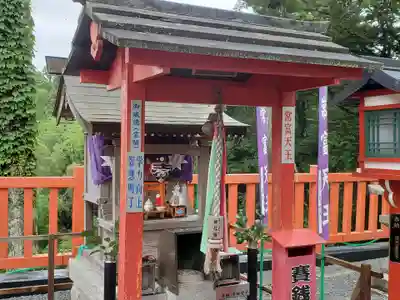 王地山まけきらい稲荷の末社・摂社