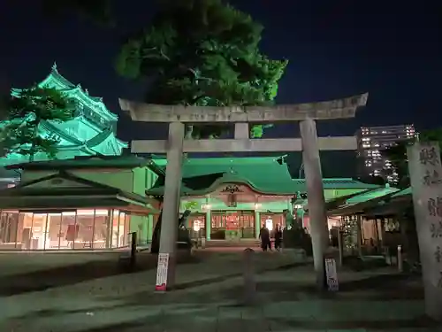 龍城神社の鳥居