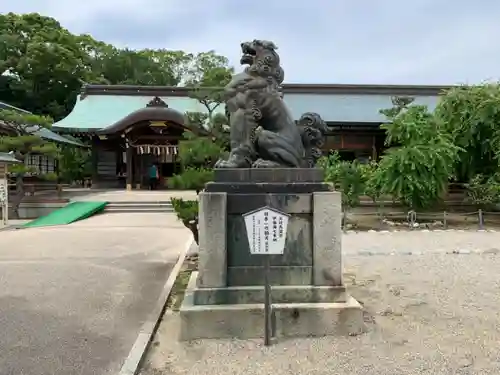 結城神社の狛犬