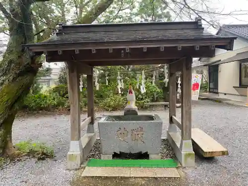 鷲宮神社の手水舎