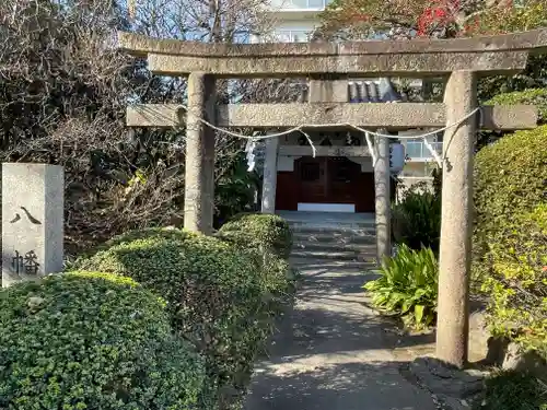 助松神社の鳥居