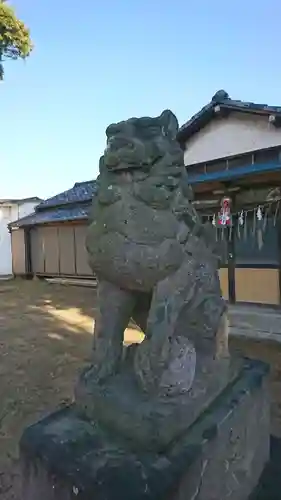 第六天社の狛犬