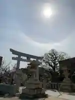 打出天神社の鳥居