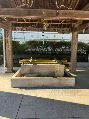 宮城縣護國神社の手水舎