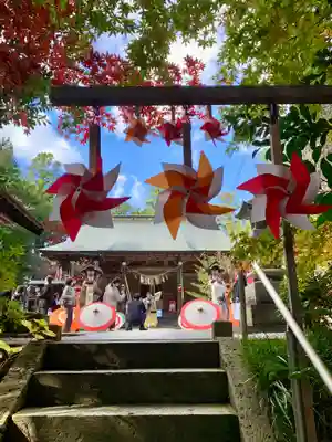 滑川神社 - 仕事と子どもの守り神(福島県)