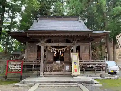 鏑八幡神社の本殿・本堂